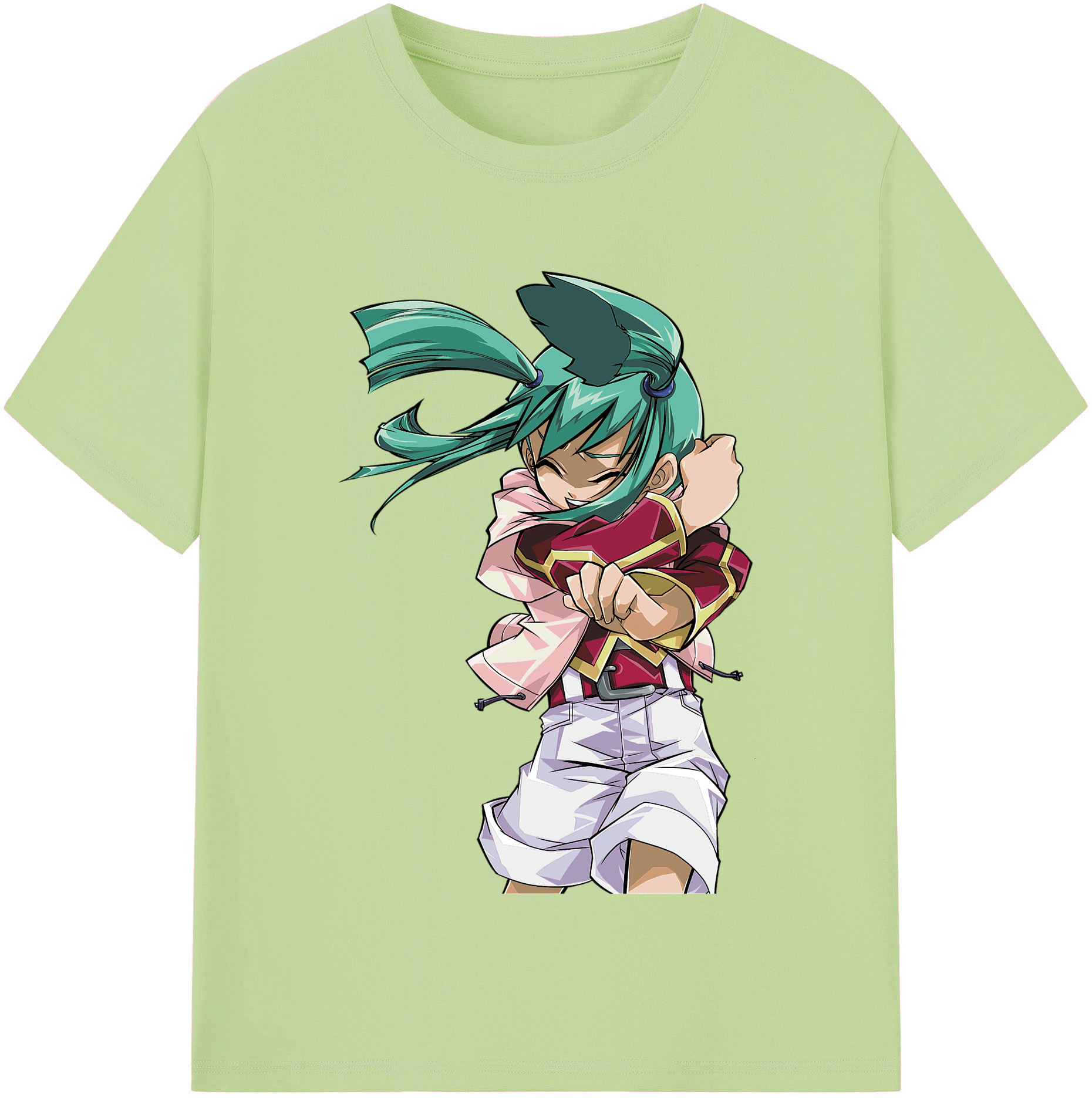 （画像用） 遊☆戯☆王 Yu-Gi-Oh! 綿100％半袖Tシャツ（フロントプリント）
